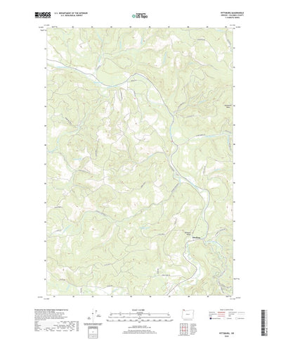 United States Geological Survey Pittsburg, OR (2020, 24000-Scale) digital map