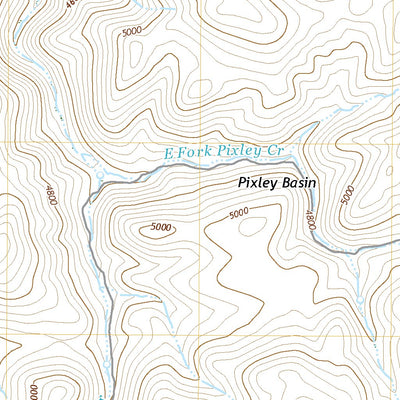 United States Geological Survey Pixley Basin, ID (2020, 24000-Scale) digital map
