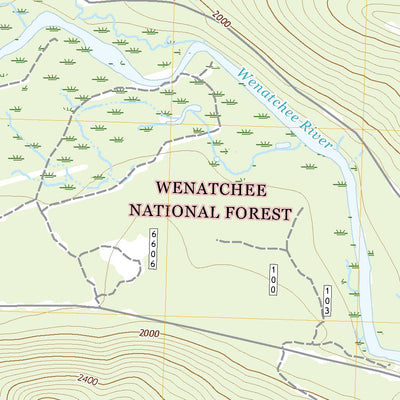 United States Geological Survey Plain, WA (2020, 24000-Scale) digital map