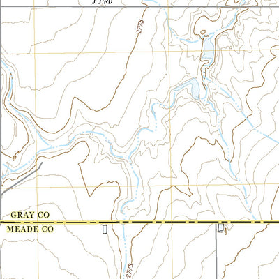 United States Geological Survey Plains NE, KS (2022, 24000-Scale) digital map