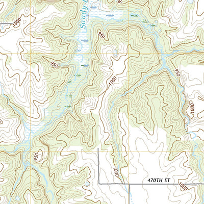 United States Geological Survey Plano, IA (2022, 24000-Scale) digital map