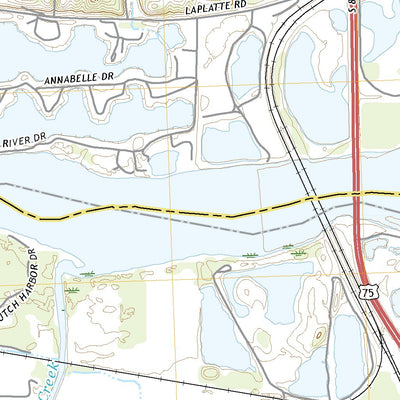 United States Geological Survey Plattsmouth, NE (2021, 24000-Scale) digital map
