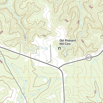United States Geological Survey Pleasant Hill, LA (2020, 24000-Scale) digital map