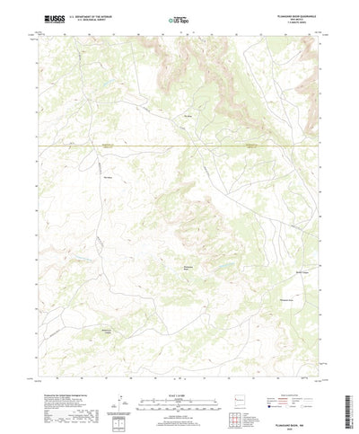United States Geological Survey Plumasano Basin, NM (2020, 24000-Scale) digital map