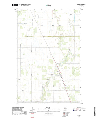 United States Geological Survey Plummer, MN (2022, 24000-Scale) digital map