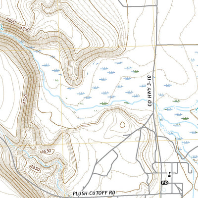 United States Geological Survey Plush, OR (2020, 24000-Scale) digital map