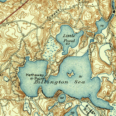 United States Geological Survey Plymouth, MA (1939, 31680-Scale) digital map