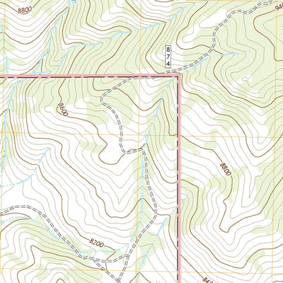 United States Geological Survey Pocket Creek Lake, WY (2021, 24000-Scale) digital map