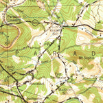 United States Geological Survey Pocono, PA (1943, 62500-Scale) digital map