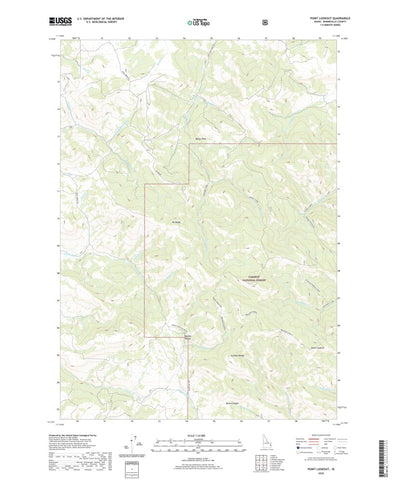 United States Geological Survey Point Lookout, ID (2020, 24000-Scale) digital map