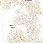 United States Geological Survey Point of the Pintas, AZ (2021, 24000-Scale) digital map