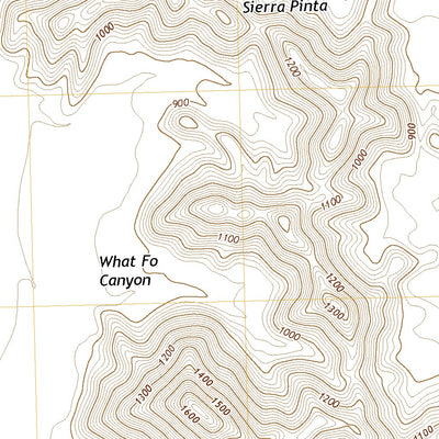 United States Geological Survey Point of the Pintas, AZ (2021, 24000-Scale) digital map
