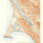 United States Geological Survey Point Reyes, CA (1918, 62500-Scale) digital map