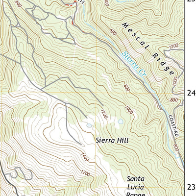 United States Geological Survey Point Sur, CA (2021, 24000-Scale) digital map
