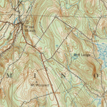 United States Geological Survey Poland, ME (1940, 62500-Scale) digital map