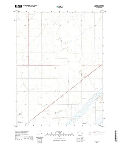 United States Geological Survey Polk NW, NE (2021, 24000-Scale) digital map