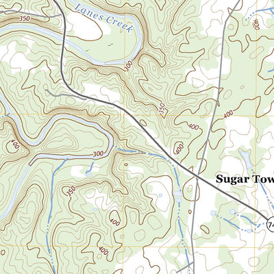 United States Geological Survey Polkton, NC (2022, 24000-Scale) digital map