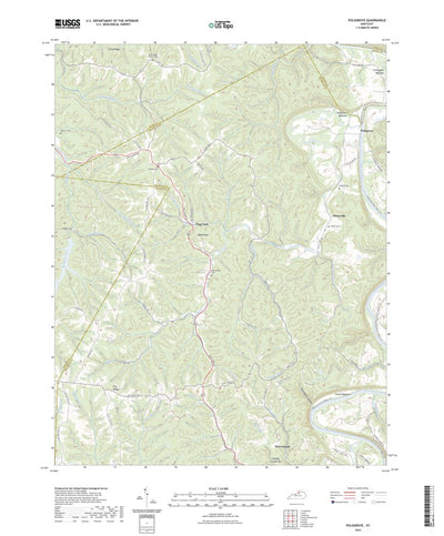 United States Geological Survey Polsgrove, KY (2022, 24000-Scale) digital map