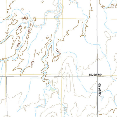 United States Geological Survey Pond Creek NW, OK (2022, 24000-Scale) digital map