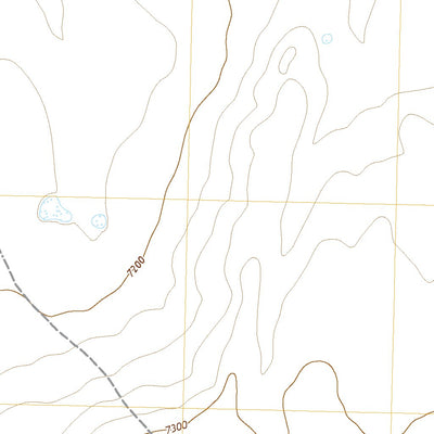 United States Geological Survey Ponderosa Tank, NM (2020, 24000-Scale) digital map