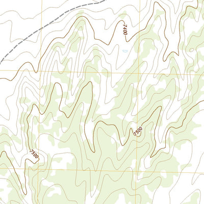 United States Geological Survey Ponderosa Tank, NM (2020, 24000-Scale) digital map