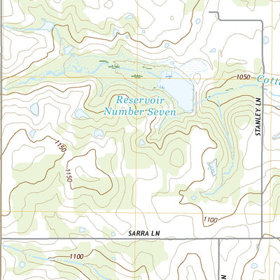 United States Geological Survey Poolville, TX (2022, 24000-Scale) digital map