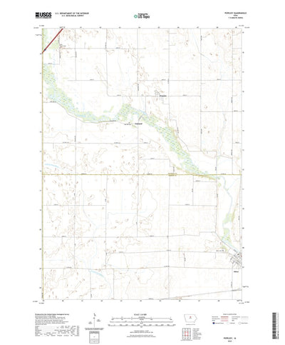 United States Geological Survey Popejoy, IA (2022, 24000-Scale) digital map