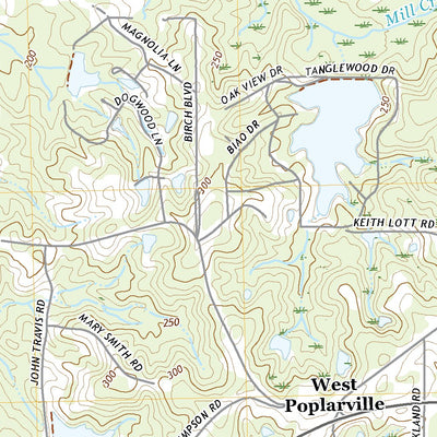 United States Geological Survey Poplarville, MS (2020, 24000-Scale) digital map
