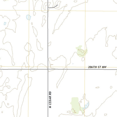 United States Geological Survey Porcupine Butte, OK (2022, 24000-Scale) digital map