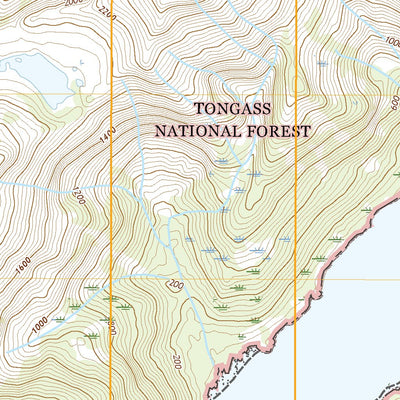 United States Geological Survey Port Alexander B-3 SE, AK (2021, 25000-Scale) digital map