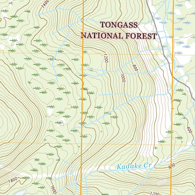 United States Geological Survey Port Alexander C-1 NE, AK (2021, 25000-Scale) digital map