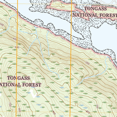 United States Geological Survey Port Alexander D-1 NE, AK (2021, 25000-Scale) digital map