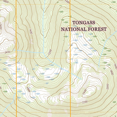 United States Geological Survey Port Alexander D-4 NW, AK (2021, 25000-Scale) digital map