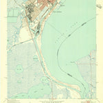 United States Geological Survey Port Arthur South, TX-LA (1943, 24000-Scale) digital map