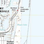 United States Geological Survey Port Everglades, FL (2021, 24000-Scale) digital map
