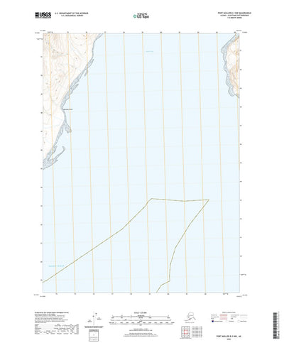 United States Geological Survey Port Moller B-3 NW, AK (2020, 25000-Scale) digital map