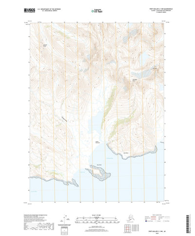 United States Geological Survey Port Moller C-1 NW, AK (2020, 25000-Scale) digital map