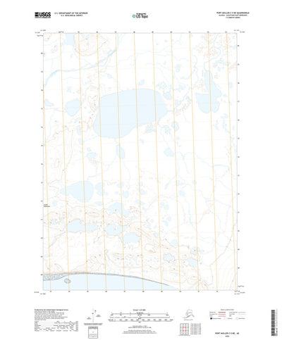 United States Geological Survey Port Moller C-5 NE, AK (2020, 25000-Scale) digital map