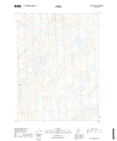 United States Geological Survey Port Moller C-6 NE, AK (2020, 25000-Scale) digital map