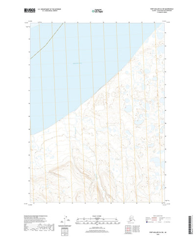 United States Geological Survey Port Moller D-6 SW, AK (2020, 25000-Scale) digital map