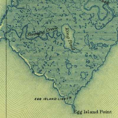 United States Geological Survey Port Norris, NJ-DE (1891, 62500-Scale) digital map
