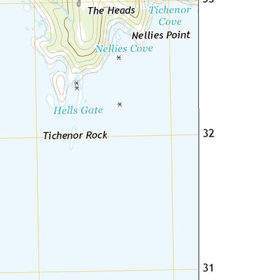 United States Geological Survey Port Orford OE W, OR (2020, 24000-Scale) digital map