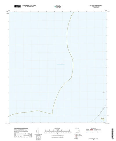 United States Geological Survey Port Richey OE W, FL (2021, 24000-Scale) digital map