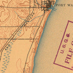 United States Geological Survey Port Washington, WI (1892, 62500-Scale) digital map
