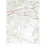 United States Geological Survey Portage, IN (2022, 24000-Scale) digital map