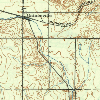 United States Geological Survey Portage, NY (1905, 62500-Scale) digital map