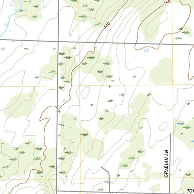 United States Geological Survey Porterfield SW, WI (2022, 24000-Scale) digital map