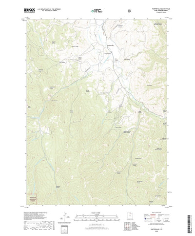 United States Geological Survey Porterville, UT (2020, 24000-Scale) digital map