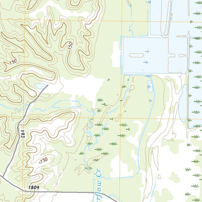 United States Geological Survey Portland, AR (2020, 24000-Scale) digital map