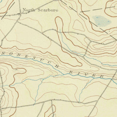 United States Geological Survey Portland, ME (1893, 62500-Scale) digital map